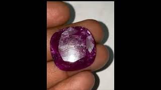 Natural faceted Ruby 23cts !