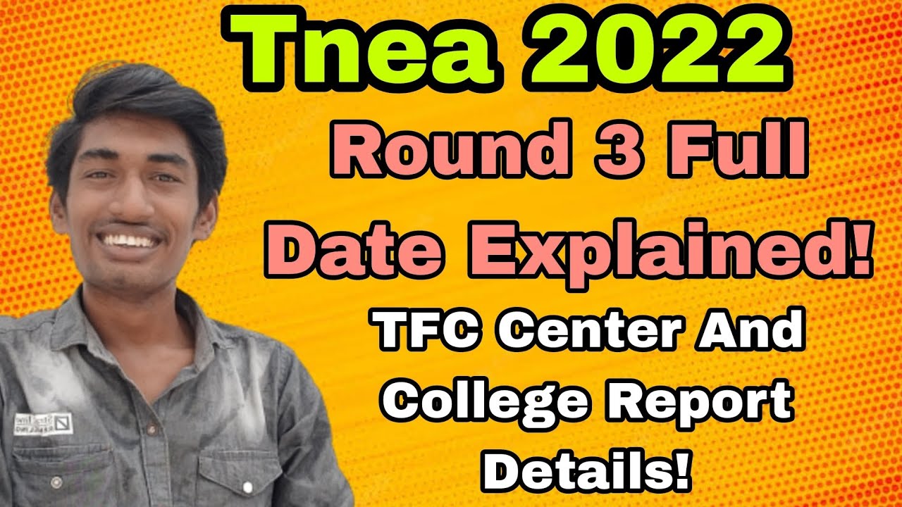 Tnea 2022 Round 3 Counseling Date Full Explained! | Upward Movement ...