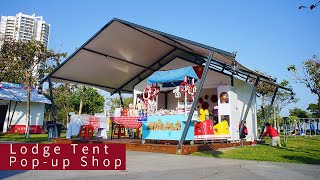 Liri Tents - Temporary Commercial Tent | Pop-up Shop | Market Tent | Lodge Tent | Temporary Store