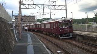 滝山駅に普通川西能勢口行き到着