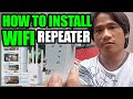 HOW TO INSTALL/SETUP  4-Antenna Wireless WiFi Repeater 300Mbp Router Wifi Extender 2.4G