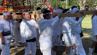 千倉町　大貫　熱田神社　神輿