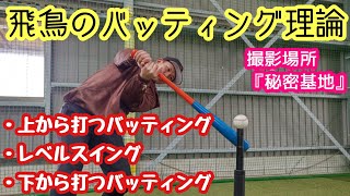 【飛鳥のバッティング理論】ダウンかレベルかアッパーか？！