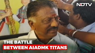 Bottles Thrown At Tamil Nadu's O Panneerselvam As Party Backs Rival EPS