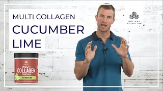 Multi Collagen Protein Cucumber Lime | Ancient Nutrition