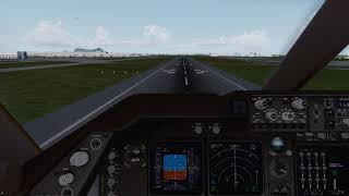 P3Dv4.5 PMDG 747-400F Landing at Heathrow (EGLL) on VATSIM Cockpit View! Singapore Airlines Cargo