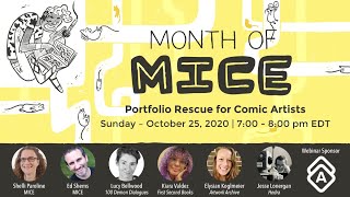 MICE 2020: Portfolio Rescue for Comic Artists
