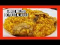 ARROZ MELOSO CON POLLO AL AJILLO