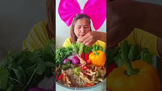 ตำตีนไก่ #mukbang #food #singlememe #eating #singlefunny #eatingshow #singleme #singlecomedy #funny