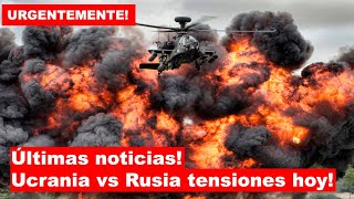 Guerra! Últimas noticias! Ucrania vs Rusia tensiones hoy! 2022!