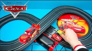 Disney Cars 3 My First Carrera Motorized Race Track  | Toy Unboxing