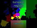 European regions #geography #europe #mapper