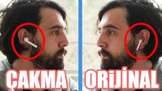 Çinliler Bu Gidişle Apple’ı Batırır: Çakma iPhone 7 Kulaklığı VS Orijinal AirPods