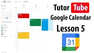 Google Calendar Tutorial - Lesson 5 - All Day Events