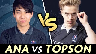 Ana vs Topson — OG Battle of the Carries