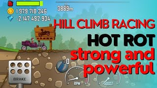 HOT ROD STRONG AND POWERFUL games HILL CLIMB RACING for android and iPhone #gameplay