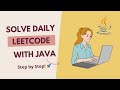 Convert Sorted Array to Balanced BST in Java | Leetcode 108