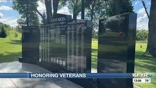 Gone but not forgotten; expanded memorial in Mott honors veterans
