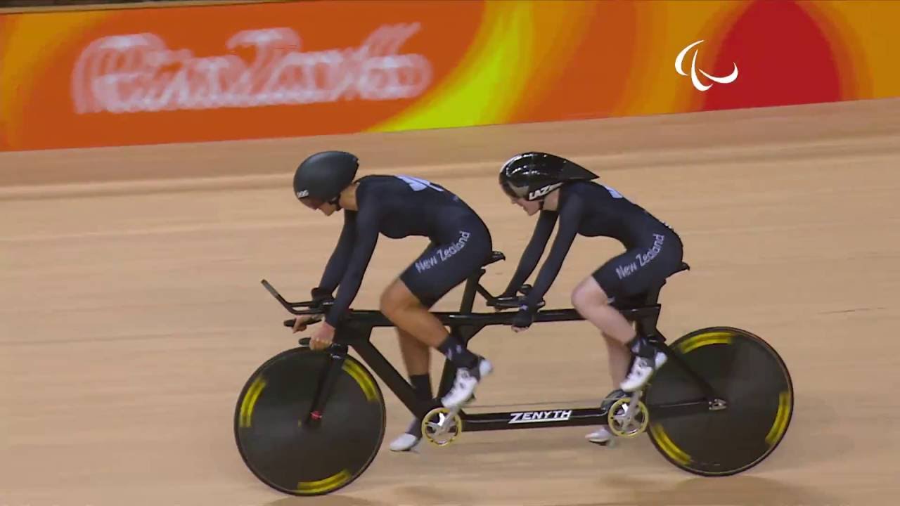 Cycling Track | Women's B 1000m Time Trial | Rio 2016 Paralympic Games ...