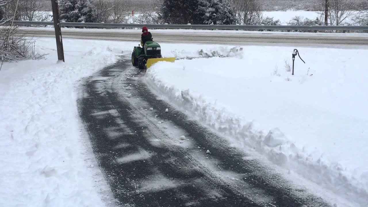 John Deere Tractor Plowing