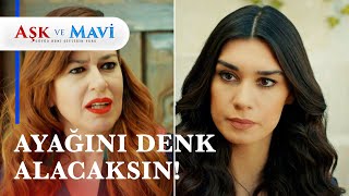 Elmas, Hasibe'ye laf edince... - Aşk ve Mavi 65. Bölüm