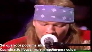 Guns N' Roses feat Elton John November Rain "legendado"