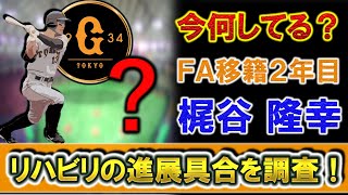 今何してる？　FA移籍２年目　巨人『梶谷隆幸』のリハビリ進展具合を調査！新外国人の『ポランコ』『ウォーカー』がいるものの、守備力を考えれば必要不可欠のリードオフマンの復帰時期は！？