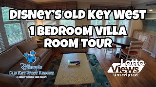 Disney's Old Key West 1 Bedroom Villa | Room Tour 2024