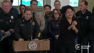 LAFD: Press Conference Update on Brush Fires | 9 Jan, 2025