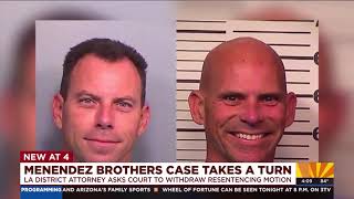 LA district attorney asks court to pull Menendez brothers' resentencing