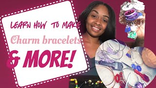 HOW TO MAKE DESIGNER CHARM Bracelets