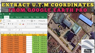 How to Extract Coordinates from Google Earth Pro to Ms Excel || Google Earth to Ms. Excel 2026