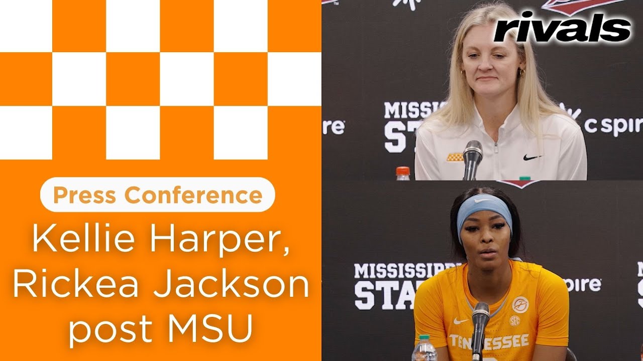 PRESS CONFERENCE: Lady Vols HC Kellie Harper, F Rickea Jackson React To ...