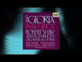 Robert Shaw - Magnificat in D Major, BWV 243: IV. Omnes generationes (Official Audio)