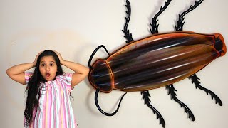 شفا و الصرصور العملاق !مجموعة فيديوهات مسلية!
