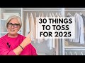 30 Things to Declutter from Your Closet for 2025