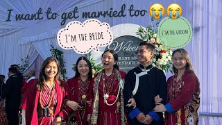 Tsering weds Mobi❤️|| Monpa-Galo Wedding (inter-tribe marriage)||How Arunachali wedding take place