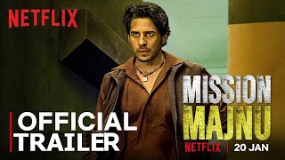 MISSION MAJNU Official Trailer 2023 | Sidharth Malhotra | Rashmika Mandanna, 'मिशन मजनू' Teaser
