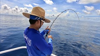 普吉岛200米深海钓，手摇电绞其上阵，鱼种丰富 Fishing at Andaman Sea, 200 meters deep, many species caught. # slow jigging