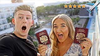 SURPRISING MY GIRLFRIEND WITH HER DREAM HOLIDAY!! *she cried*