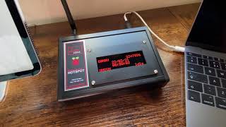 MMDVM hotspot with 20 x 4 oled screen HD44780 i2c