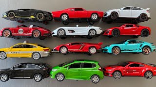 Review toys diecast Cars, Lamborghini, Porsche, Honda, SLR, GTR, Ford mustang