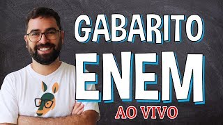 GABARITO ENEM - AO VIVO | Prof. Gui