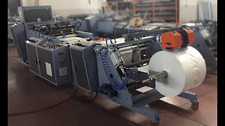 ÖZM 600 T SINGLE LINE T-SHIRT BAG MAKING MACHINE