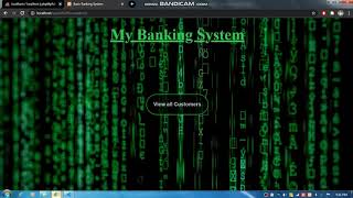 Spark Foundation Task 1 || The Sparks Foundation || Web Development || Basic Banking System
