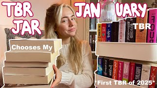 TBR Jar Prompts Choose My January TBR!📚  *First TBR Of 2025*