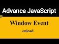 Window Events in JavaScript (Hindi)