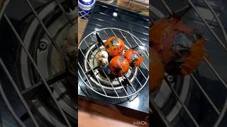 Roasted Tomato Garlic Chutney 🥰|| instant Desi Chutney #ytshorts #food #viralshort #shorts