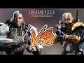 Injustice Gods Among Us - Cyborg Vs Deathstroke (Hard) Walkthrough | RozZ99