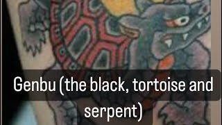 Japanese Tattoo 101: Genbu (Black tortoise) ￼